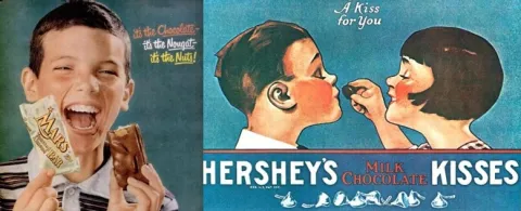 children enjoying chocolate