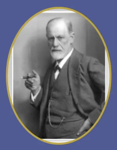 portrait of Sigmund Freud