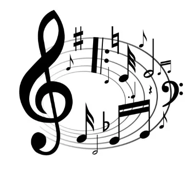 music notes