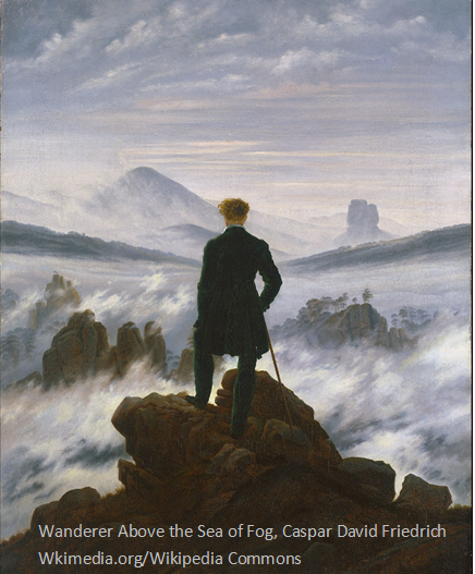 painting by Caspar Friedrich