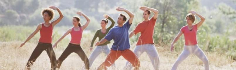 picture of people doing qi gong